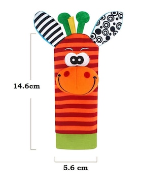Juguete portátil set calcetines y pulseras sonajero