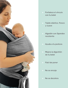 Fular Nap para bebé de hasta 13 kg