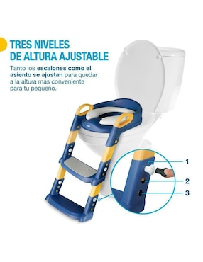 Entrenador de baño con escalón Shimy