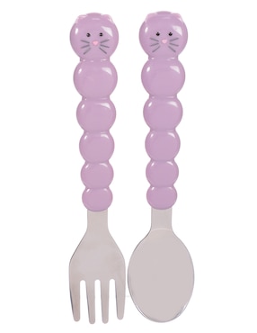 Set alimentación Melii de plástico 3 piezas