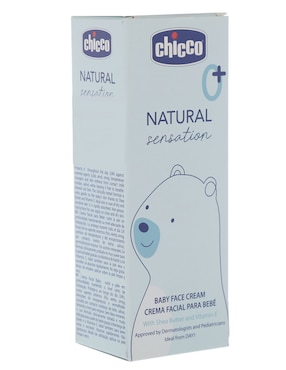 Crema facial recomendada para hidratar día Chicco para todo tipo piel