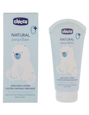 Crema Para Cuerpo Recomendada Para Hidratar De Día Natural Sensation Chicco Para Todo Tipo Piel