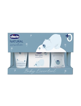 Set de crema para cuerpo recomendada para revitalizar de día Chicco Natural Sensation para todo tipo piel