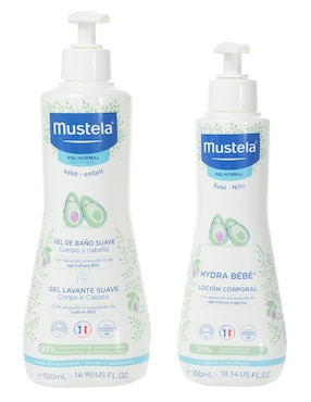 Mustela set de cuidado + pañalera de regalo