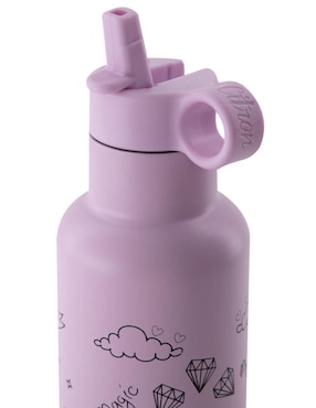 Termo Citron de acero inoxidable con tapa rosca 350 ml