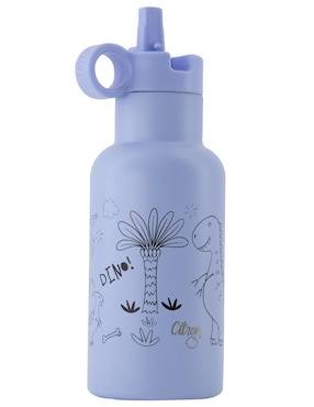 Termo Citron de acero inoxidable con tapa rosca 350 ml