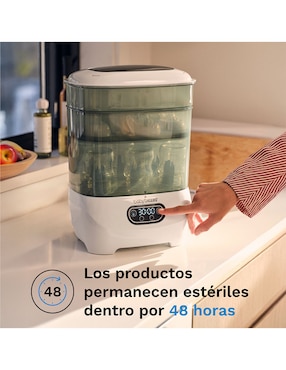 Esterilizador Baby Brezza para 8 botellas