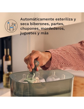 Esterilizador Baby Brezza para 8 botellas