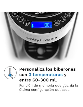 Procesador de fórmula Formula Pro Advanced Baby Brezza con 3 piezas