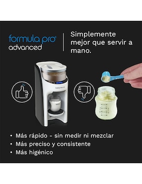 Procesador de fórmula Formula Pro Advanced Baby Brezza con 3 piezas