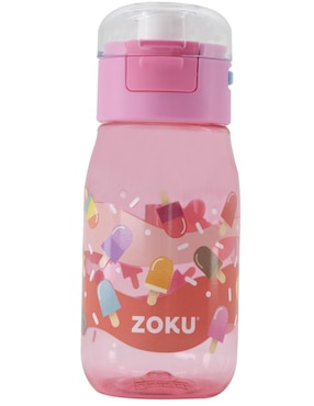 Termo Zoku De Plástico Con Tapa A Presión 473 Ml