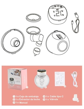 Extractor eléctrico simple Dara Baby