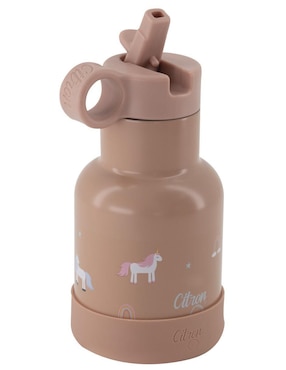 Termo Citron de acero inoxidable con tapa rosca 250 ml