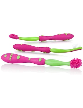 Set Cepillo Dientes Nuby Para Bebé