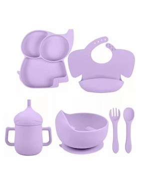 Set Alimentación Wünd Silicón 6 Piezas