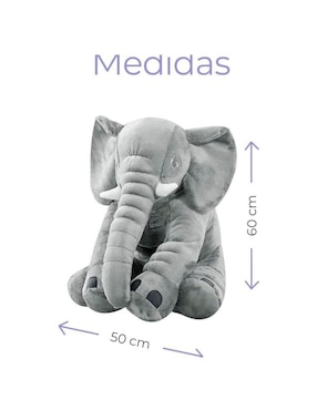 Peluche de Elefante Likëpink de 60 cm