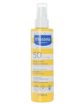 Protector Solar FPS 50 Spray Mustela 200 Ml