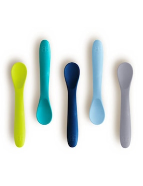 Set Cuchara Bbluv Silicone Spoons Para Alimentación