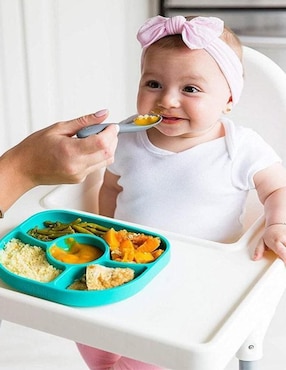 Set cuchara Bbluv Silicone Spoons para alimentación