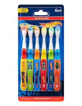 Set cepillo de dientes Hot Wheels para bebé