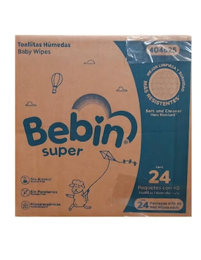 Toallas húmedas Bebin Super 24 piezas