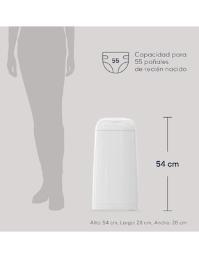 Bote para pañales Playtex Diaper Genie Classic de plástico