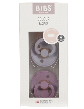 Juego de chupones Bibs Colour Pacifier