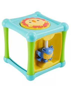 Pandereta Fisher Price Cubo Animalitos Didactico