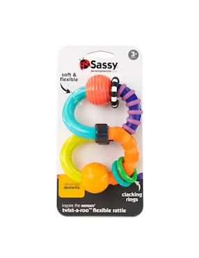 Juguete sonajero twist -a- roo Sassy