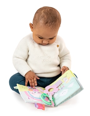 Juguete libro suave con den Ingenuity