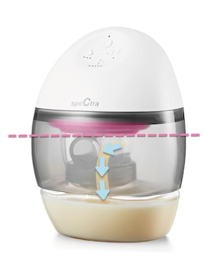 Extractor eléctrico de leche simple Spectra Wearable