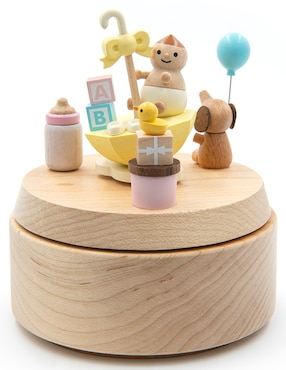 Caja Musical Wooderful Life Baby Shower