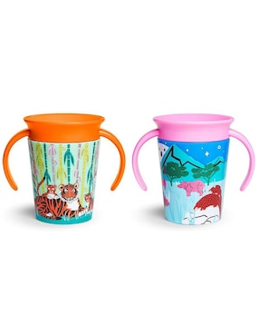 Vaso Entrenador Munchkin De Plástico Con 2 Piezas