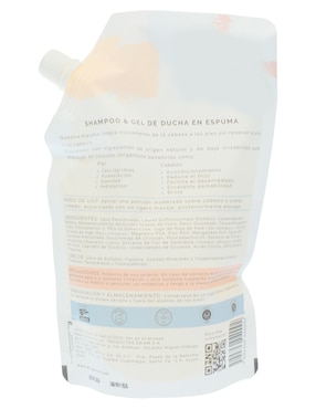 Shampoo hidratante para cabello Oh! Ganics 440 ml