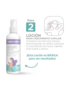 Tratamiento para crecimiento capilar posparto Mom To Mom