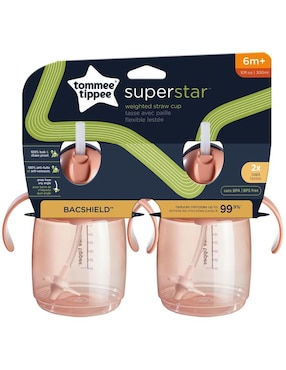 Set vaso entrenador Tommee Tippee con 2 piezas