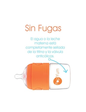 Set de tetinas de flujo lento Popyum Anticólico