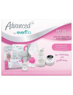 Set alimentación Evenflo de plástico 6 piezas