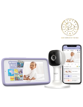 Monitor con cámara para bebé Hubble HCSNPCLT