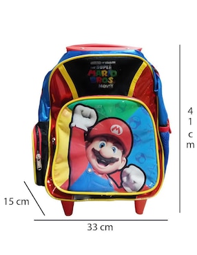 Mochila escolar Super Mario Bros Ruz unisex