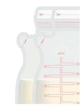 Bolsa almacenadora para leche Likepink 250 ml