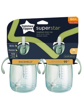 Set vaso entrenador Tommee Tippee con 2 piezas