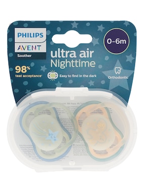 Juego de chupones Avent Ultra Air Nighttime