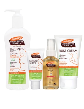 Set De Crema Para Cuerpo Recomendada Para Reafirmar De Día Y Noche Kit Reafirmante Palmer's Cremas Corporales Para Todo Tipo De Piel