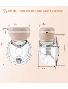 Extractor eléctrico de leche Genérica