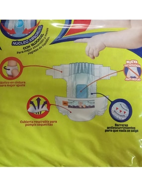 Pañales Kleenbebé etapa 3 bebé unisex con 40 piezas