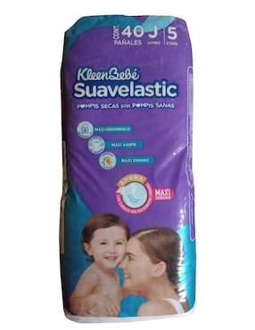 Pañales Kleenbebé etapa 5 bebé unisex con 40 piezas