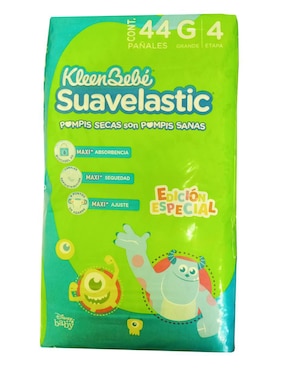 Pañales Bebé KleenBebé Etapa 4 Unisex Con 44 Piezas