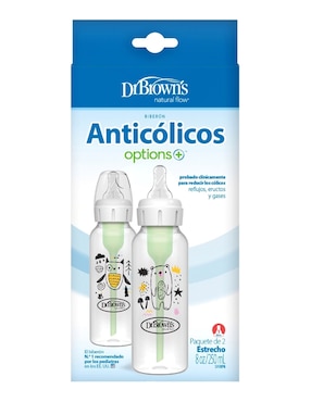 Set biberón Dr Brown's de 8 oz