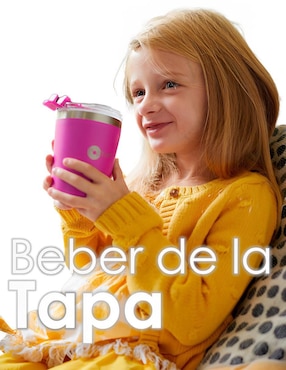 Termo Popyum de acero inoxidable con tapa rosca 380 ml